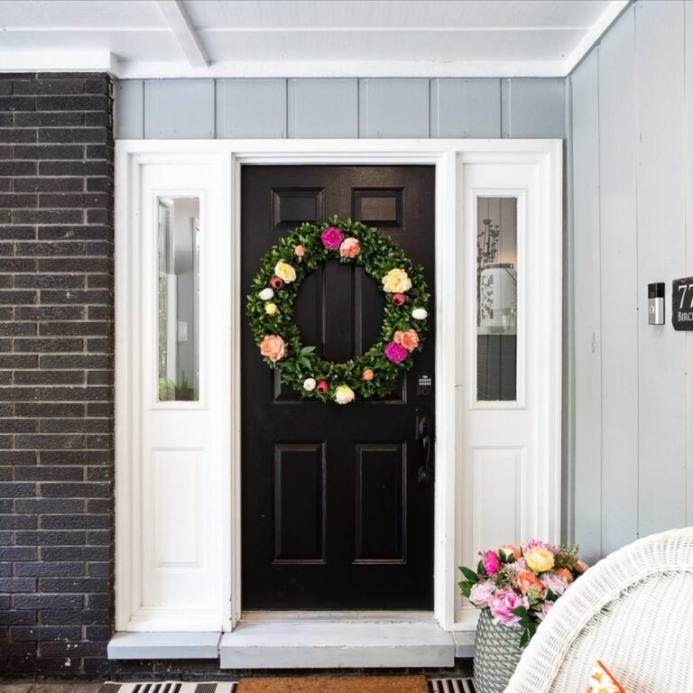 Inviting and calming front entrance at Kendra’s Place memory care in Canton, MI. A warm welcome that helps residents and families feel comfortable from the very first step.