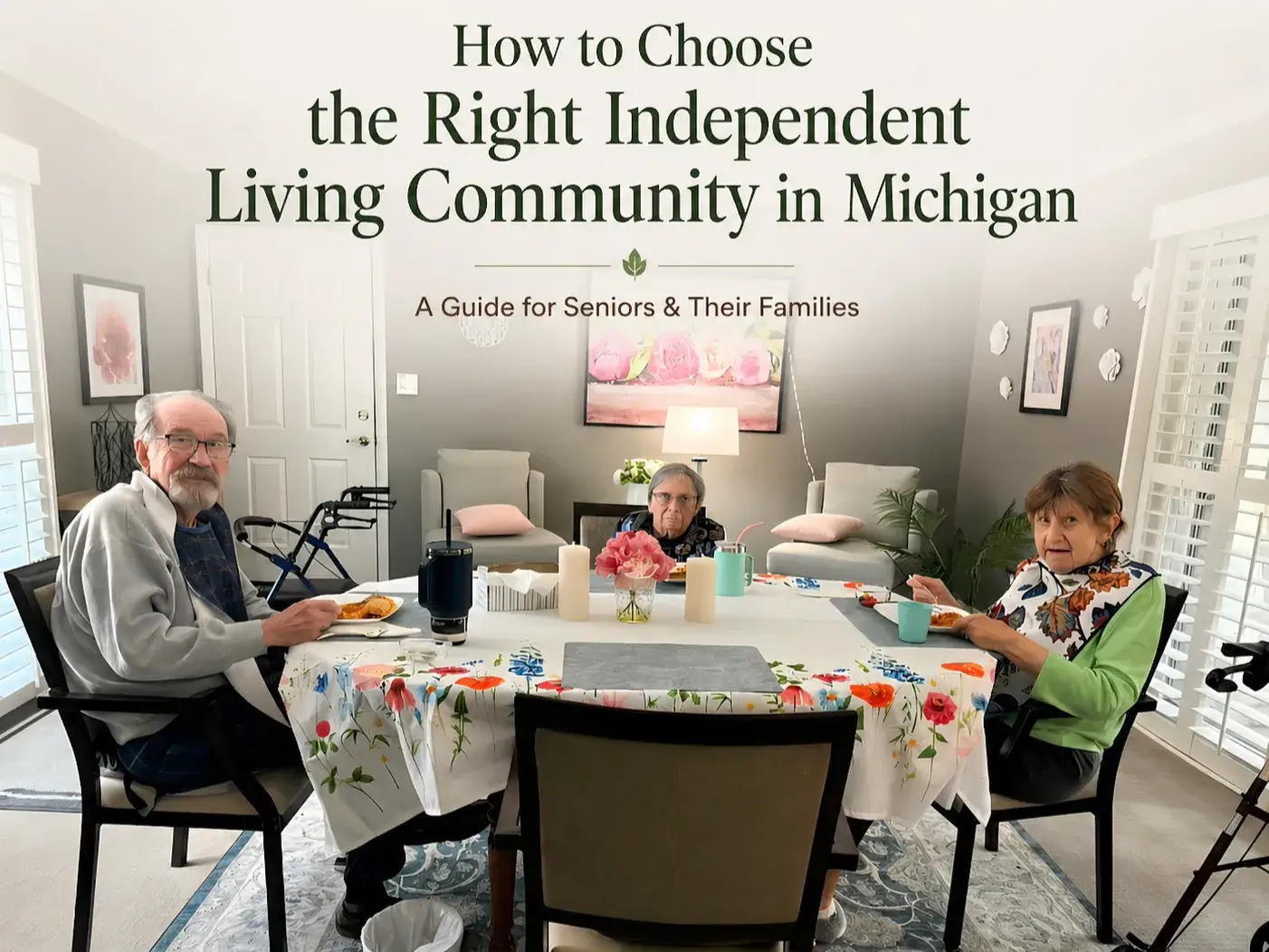 How to Choose the Right Independent Living Community in Michigan