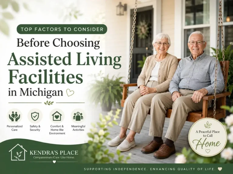 Top Factors to Consider Before Choosing Assisted Living Facilities in Michigan